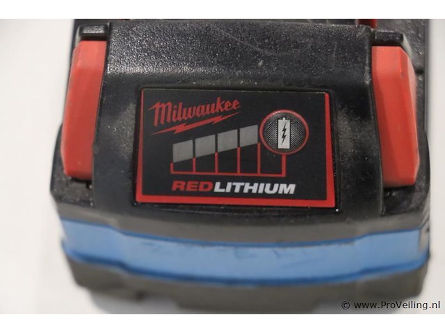Milwaukee accu li-ion m18b5 - 5.0ah, 18v - afbeelding 3 van  4