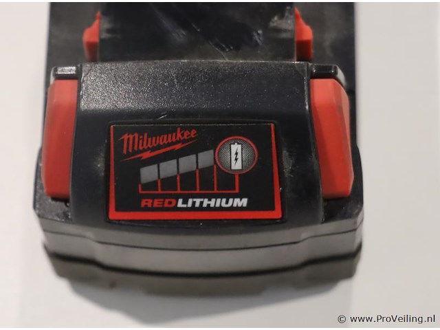 Milwaukee accu li-ion m18b5 - 5.0ah, 18v - afbeelding 3 van  4