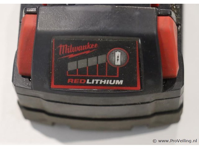 Milwaukee accu li-ion m18b5 - 5.0ah, 18v - afbeelding 3 van  4