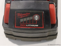 Milwaukee accu li-ion m18b5 - 5.0ah, 18v - afbeelding 3 van  4