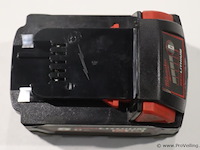 Milwaukee accu li-ion m18b5 - 5.0ah, 18v - afbeelding 2 van  4