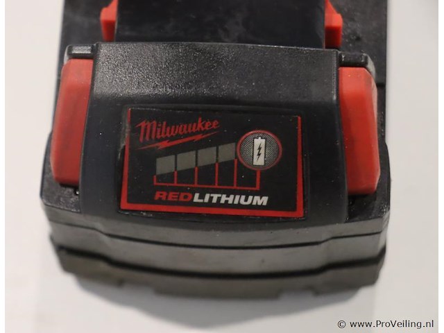 Milwaukee accu li-ion m18b5 - 5.0ah, 18v - afbeelding 3 van  4