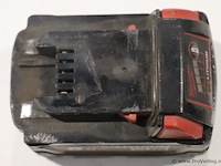 Milwaukee accu li-ion m18b5 - 5.0ah, 18v - afbeelding 2 van  4