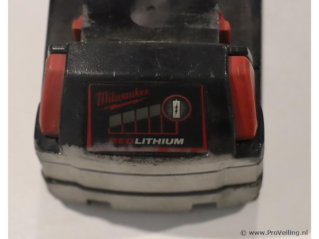 Milwaukee accu li-ion m18b5 - 5.0ah, 18v - afbeelding 3 van  4