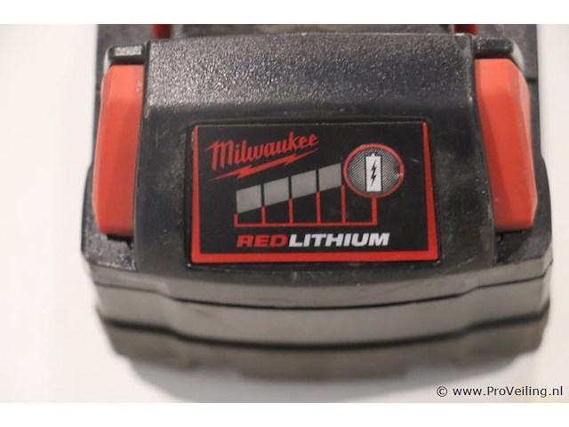 Milwaukee accu li-ion m18b5 - 5.0ah, 18v - afbeelding 3 van  4