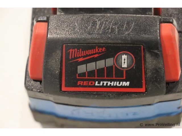Milwaukee accu li-ion m18b5 - 5.0ah. 18v - afbeelding 3 van  4