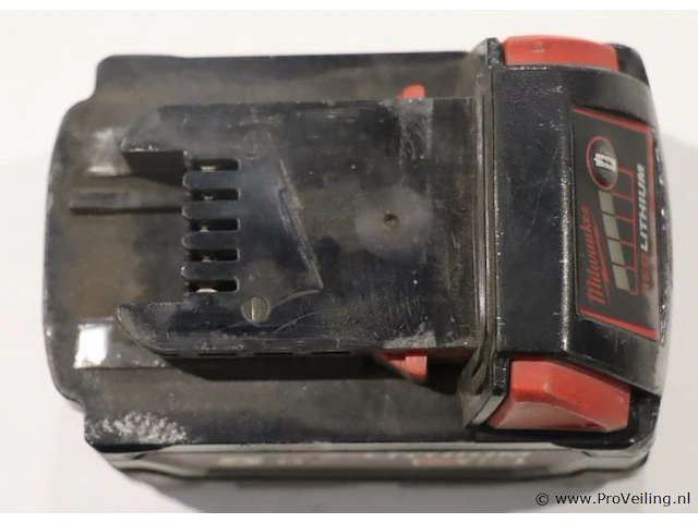 Milwaukee accu li-ion m18b5 - 5.0ah, 18v - afbeelding 2 van  4