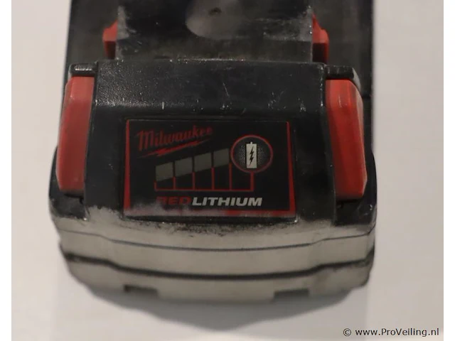 Milwaukee accu li-ion m18b5 - 5.0ah, 18v - afbeelding 3 van  4