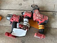 Milwaukee accugereedschap (3x) - afbeelding 1 van  7