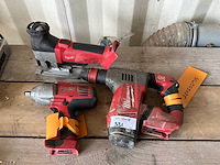 Milwaukee accugereedschap (3x) - afbeelding 1 van  9
