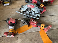 Milwaukee accugereedschap (3x) - afbeelding 1 van  8