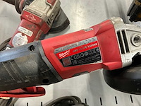 Milwaukee agv 13-125 haakse slijpmachine (2x) - afbeelding 4 van  4