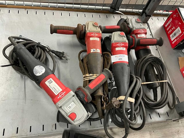 Milwaukee agv 13-125 haakse slijpmachine (4x) - afbeelding 2 van  5