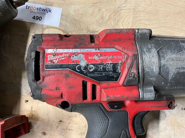 Milwaukee boormachine & slagmoersleutel - afbeelding 4 van  4