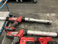 Milwaukee c18 pcg accu lijm- en kitspuiten (2x) - afbeelding 2 van  5
