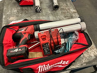 Milwaukee c18 pcg accu lijm- en kitspuiten - afbeelding 2 van  3