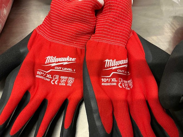 Milwaukee comfort cut level 1 werkhandschoen - afbeelding 1 van  4