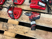 Milwaukee divers accu gereedschap (5x) - afbeelding 3 van  6