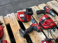 Milwaukee divers accu gereedschap (5x) - afbeelding 5 van  6