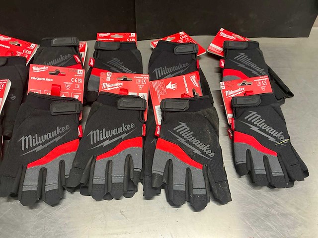 Milwaukee fingerless paar werkhandschoen (26x) - afbeelding 4 van  8