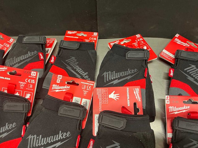 Milwaukee fingerless paar werkhandschoen (26x) - afbeelding 5 van  8