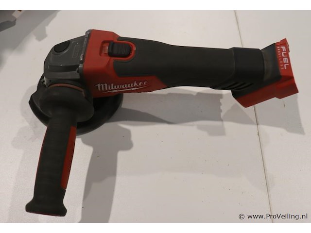Milwaukee fuel accu haakse slijpmachine m18 cag125x - afbeelding 1 van  4