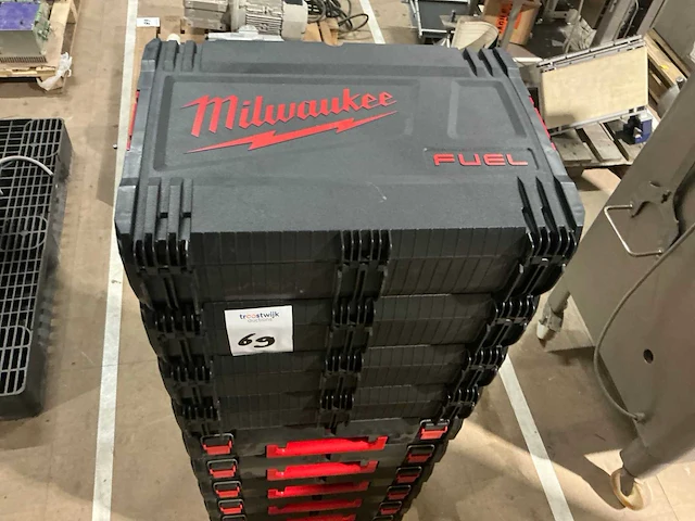 Milwaukee gereedschapskoffer (10x) - afbeelding 3 van  7