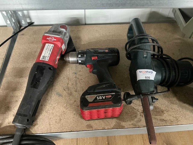 Milwaukee haakse slijpmachine - afbeelding 1 van  3