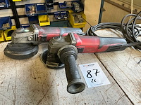 Milwaukee haakse slijpmolen (2x) - afbeelding 3 van  8