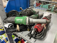 Milwaukee & hitachi rechte slijper (5x) - afbeelding 1 van  3