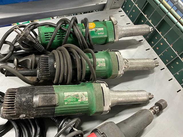 Milwaukee & hitachi rechte slijper (5x) - afbeelding 2 van  3