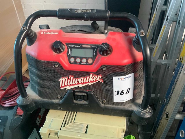 Milwaukee jsr 1218 bouwradio - afbeelding 1 van  2