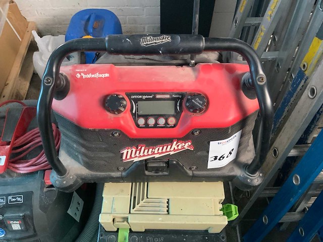 Milwaukee jsr 1218 bouwradio - afbeelding 2 van  2