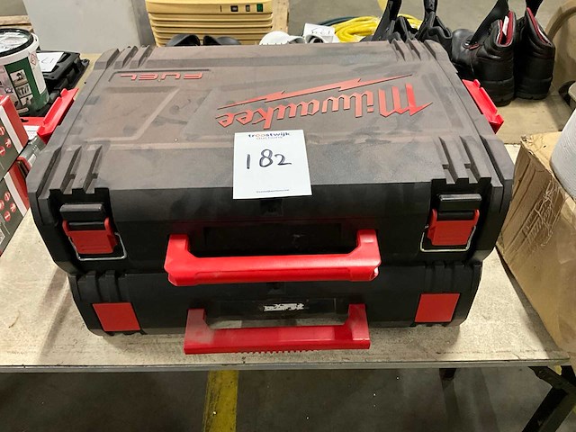 Milwaukee leeg gereedschapskoffer (2x) - afbeelding 1 van  3