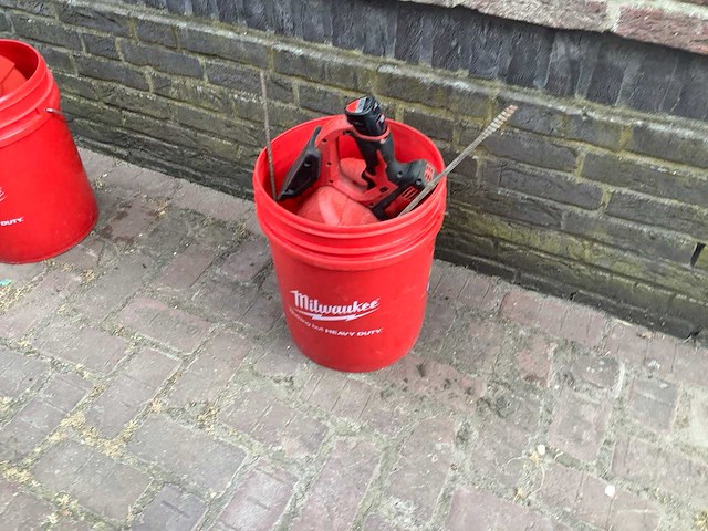 Milwaukee m12 bcd8 ontstoppingsmachine - afbeelding 1 van  5