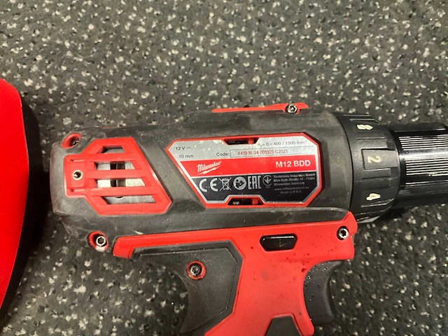 Milwaukee m12 bdd schroefboormachine - afbeelding 3 van  3