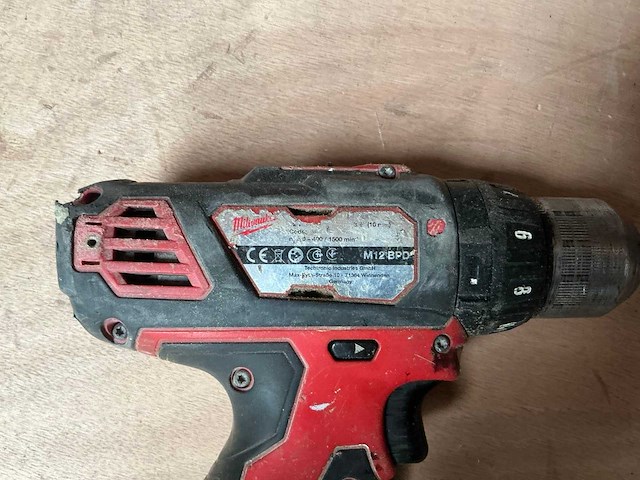 Milwaukee m12 bpd schroefboormachine - afbeelding 2 van  2
