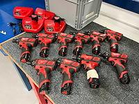 Milwaukee m12 bsd schroefboormachine (10x) - afbeelding 2 van  5