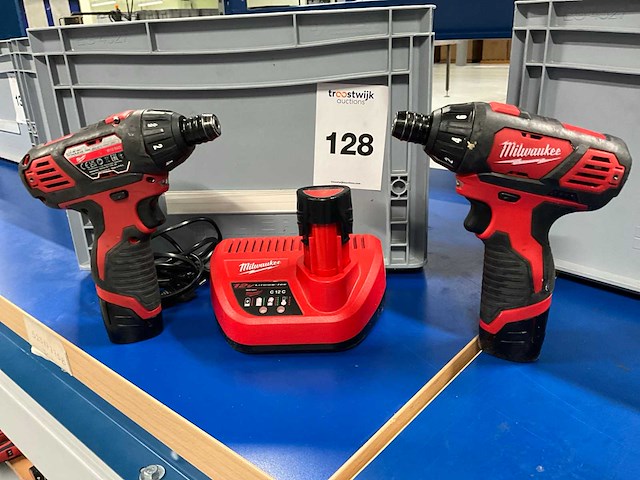 Milwaukee m12 bsd schroefboormachine (10x) - afbeelding 1 van  5