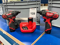 Milwaukee m12 bsd schroefboormachine (10x) - afbeelding 1 van  5