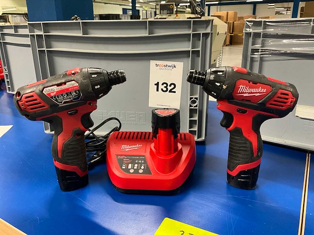 Milwaukee m12 bsd schroefboormachine (10x) - afbeelding 1 van  5