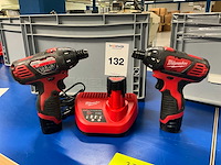 Milwaukee m12 bsd schroefboormachine (10x) - afbeelding 1 van  5
