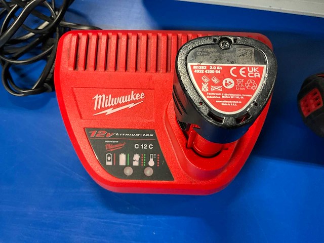 Milwaukee m12 bsd schroefboormachine (10x) - afbeelding 5 van  5