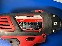 Milwaukee m12 bsd schroefboormachine (9x) - afbeelding 3 van  5