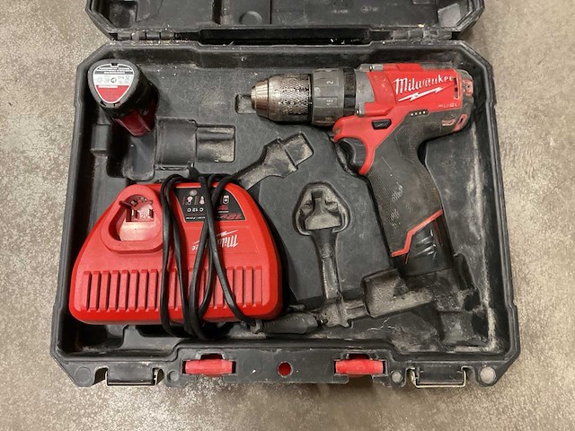 Milwaukee m12 cdd 12v accuboormachine - afbeelding 1 van  1