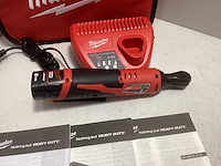 Milwaukee m12 ir-201b (3/8") 12v li-ion accu ratelsleutel set (1x 2.0ah accu) in tas – 4933441720 - afbeelding 3 van  5