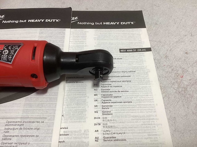 Milwaukee m12 ir-201b (3/8") 12v li-ion accu ratelsleutel set (1x 2.0ah accu) in tas – 4933441720 - afbeelding 4 van  5