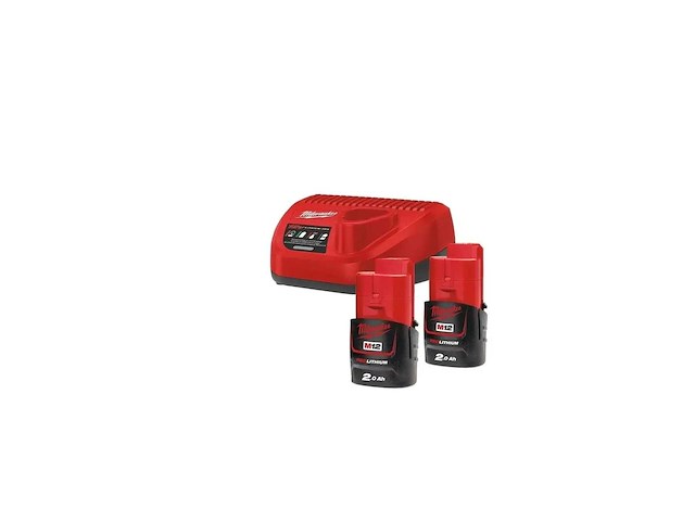 Milwaukee m12 nrg-402 accu-pack diverse accu (6x) - afbeelding 1 van  1