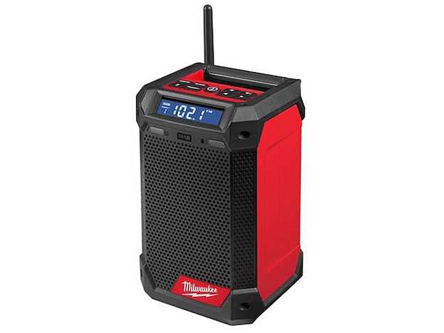 Milwaukee m12 radio/lader dab+ radio (4x) - afbeelding 1 van  3