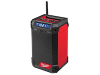 Milwaukee m12 radio/lader dab+ radio (4x) - afbeelding 1 van  3